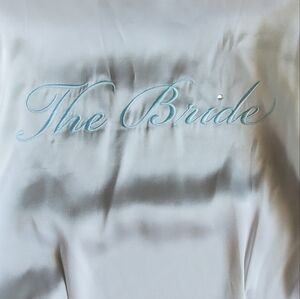 Bridal Satin Robe S/M
